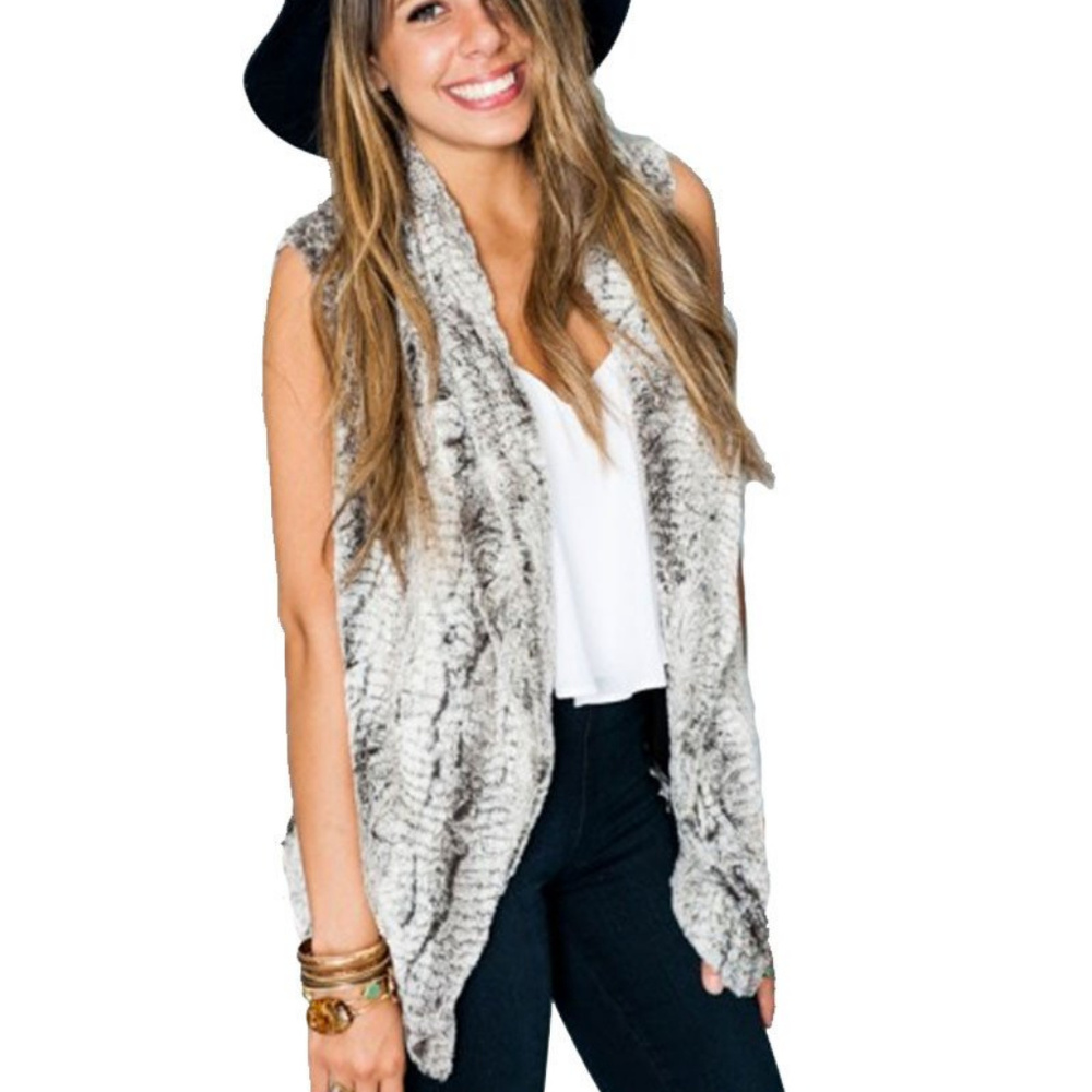 Show Me Your Mumu Fausta Fur Vest - Queen Frost